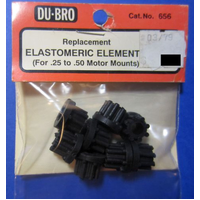 Dubro Replacement .25-.50 Size Elastrometrics Elements