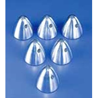 Dubro 1/4 IN-28 Aluminium Spinner Prop Nut