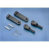 DUBRO 879 HD CONTROL ARMS & CLEVISES (.91+ / 4-40) (2)