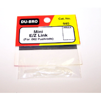 DUBRO 940 MINI E/Z LINK (FOR .062) (4 PCS PER PACK)