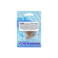 DCCconcepts Pickup Springs 2.0mm Axles (48PK) Suits HO/OO