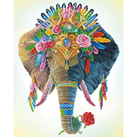 Diamond Dotz Bohemian Elephant 51 x 41cm
