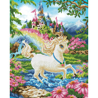 Diamond Dotz Princess Unicorn, 51 x 41cm