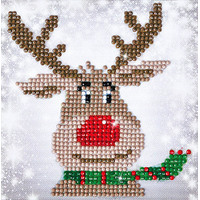 Diamond Dotz Kit Christmas Reindeer 13.5 x 13.5cm