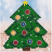 Diamond Dotz Kit Christmas Tree 13.5 x 13.5cm