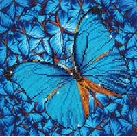 Diamond Dotz Kit Flutter BY Blue 30.5 x 30.5cm