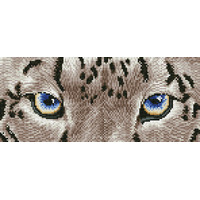 Diamond Dotz Kit Snow Leopard SPY42 x 18cm