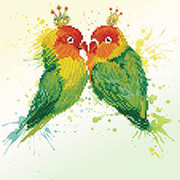 Birds Of Love Diamond Painting Kit – All Diamond Painting Art
