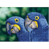 Diamond Dotz Kit Blue Hyacinth Macaws