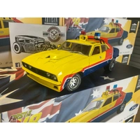 DDA 1/18 First of the V8 Interceptors 1974 Ford Falcon XB MFP 4 Door Sedan Movie (Opening doors) 012 Diecast