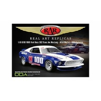 DDA 1/18 Allan Moffat Racing # U100 1969 Ford Boss 302 Trans Am Mustang (Resin) RAR 18003 Diecast