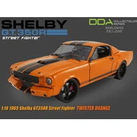 DDA 1/18 Orange 1965 Shelby GT350R Street Fighter