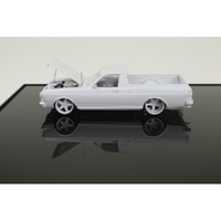 DDA 1/24 XY Ford Ute Slammed 351 Engine with Standard Bonnet Plastic Model Kit