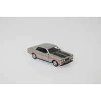 DDA 1/32 XW GTHO Ford Silver Fox with Orange Stripes Diecast