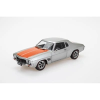 DDA 1/24 Silver w/Orange Stripe HQ Holden 2 Door