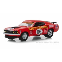 DDA 1/64 1969 Ford Mustang Boss 302 #102 Jim Richards Sidchrome Racing 51236 Diecast