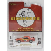 DDA 1/64 1969 Ford Mustang Boss 302 #102 Jim Richards Sidchrome Racing 51236 Diecast