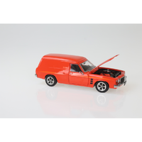 DDA 1/24 Mandarin Red 1975 HJ Holden Sandman Panelvan Diecast
