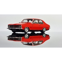 DDA 1/24 Red LC Torana LS6 Twin Turbo Fully Detailed Opening Doors, and Boot Diecast Car