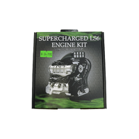 DDA 1/24 LC/LJ Supercharged LS Torana Engine Plastic Model Kit Accessory