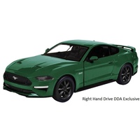 DDA 1/24 Green 2018 Ford Mustang GT Right Hand Drive Diecast
