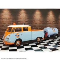 DDA 1/24 Gulf VW Pickup & Oil Tank Trailer Diecast