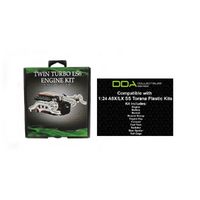 DDA 1/24 A9X/LX SS Twin Turbo LS Torana Engine Plastic Kit Accessory