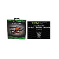 DDA 1/24 A9X/LX SS V8 Engine Plastic Kit Accessory