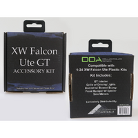 DDA 1/24  Ford XW GT Ute Complete Plastic Kit Accessory Pack