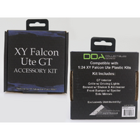 DDA 1/24  Ford XY GT Ute Complete Plastic Kit Accessory Pack