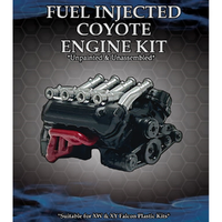 DDA 1/24 Ford XW/XY Fuel Injected Coyote Engine Plastic Model Kit Accessory