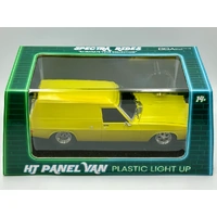 DDA 1/24 Yellow HJ Panel Van Spectra RidesPlastic Light Up