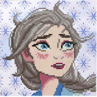 Diamond Dotz Kit Frozen II, Elsa Cameo 22 x 22cm