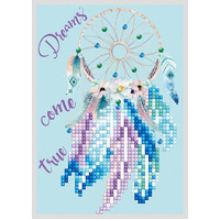 Diamond Dotz Card Kit, Dreams Come TRUE, size 12.6cm x 17.7cm