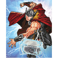 Diamond Dotz Thor Strikes 53 x 42cm