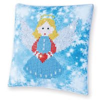 Diamond Dotz Pillow Kit Christmas Angel - 18 x 18cm