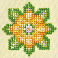 Diamond Dotz Painting Kit: Flower Mandala 1, Assorted, 7.6 x 7.6cm