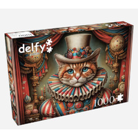 Delfy Circus Purrformer 1000pc Jigsaw Puzzle