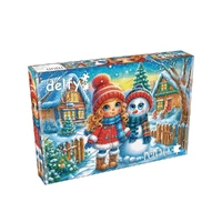 Delfy Frosty Friends Forever 1000pc Jigsaw Puzzle