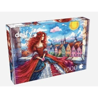 Delfy Looking Beyond Roofs 1000pc Jigsaw Puzzle