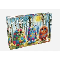 Delfy Monsterous Trio 1000pc Jigsaw Puzzle