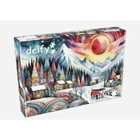 Delfy Mountain Path Wanderer 1000pc Jigsaw Puzzle