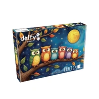 Delfy Night Owls Club 1000pc Jigsaw Puzzle