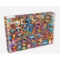 Delfy Surreal Friendly Group 1000pc Jigsaw Puzzle