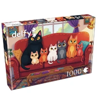Delfy Purrfect Lineup 1000pc Jigsaw Puzzle 26016