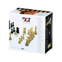 DGT Weighted Plastic Chess Pieces 95 mm in Gift Box