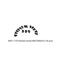 DHK Hobby Flathead Screw (km2.6X6mm) (16)