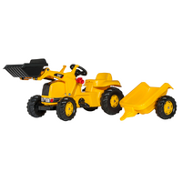 CAT RollyKid with Frontend Loader and Trailer RIDEON