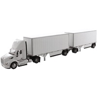 Diecast Masters 1/50 Peterbuilt 579 UltraLoft White Tractor