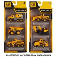 Diecast Masters Caterpillar Metal Machines 3-Pack